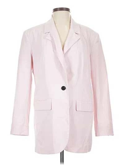 Pre-owned Zara Blazer Jacket In Pink