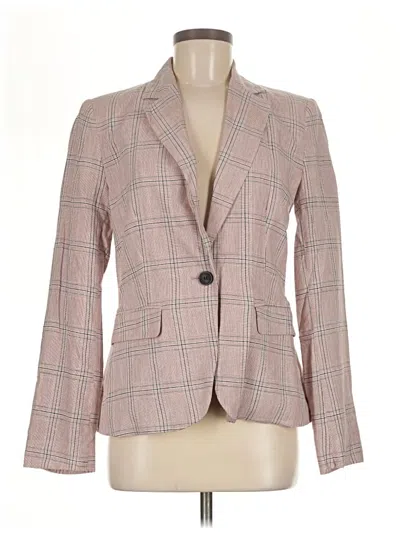 Pre-owned Zara Blazer Jacket In Pink