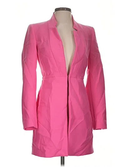 Pre-owned Zara Blazer Jacket In Pink
