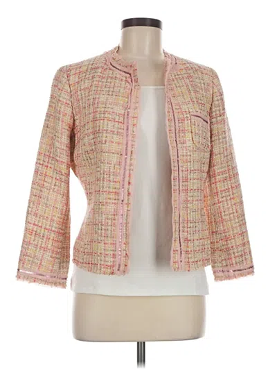 Pre-owned Zara Blazer Jacket In Pink
