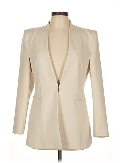 Pre-owned Zara Blazer Jacket In White