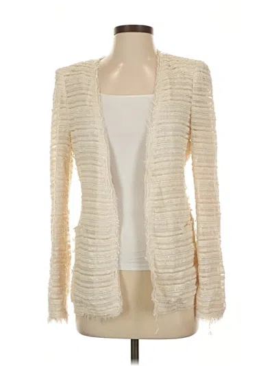 Pre-owned Zara Blazer Jacket In White