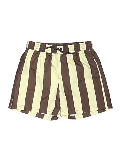 Pre-owned Zara Kids' Board Shorts In Brown
