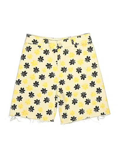 Pre-owned Zara Board Shorts In Yellow