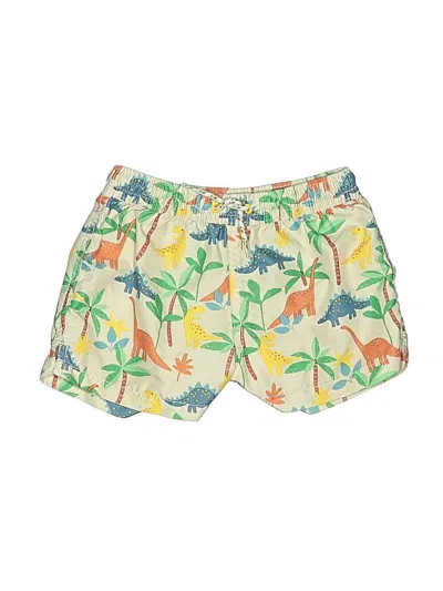 Pre-owned Zara Kids' Board Shorts In Yellow