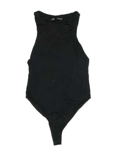 Pre-owned Zara Bodysuit In Black