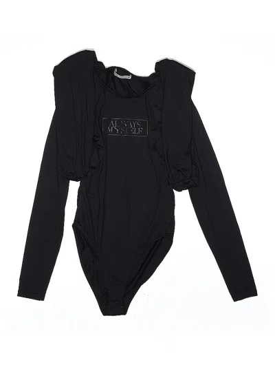 Pre-owned Zara Bodysuit In Black