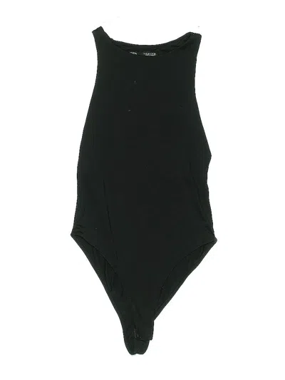 Pre-owned Zara Bodysuit In Black
