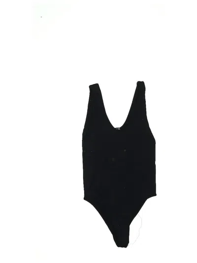 Pre-owned Zara Bodysuit In Black
