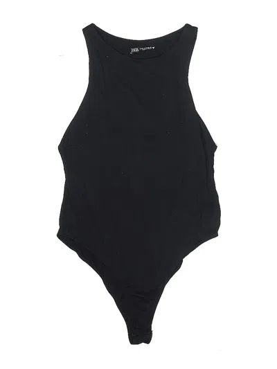 Pre-owned Zara Bodysuit In Black