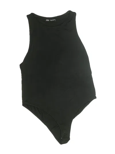 Pre-owned Zara Bodysuit In Black