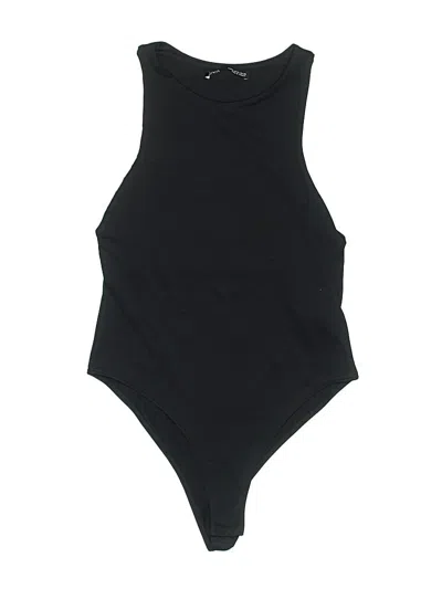 Pre-owned Zara Bodysuit In Black