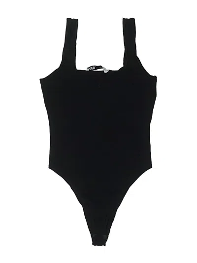 Pre-owned Zara Bodysuit In Black