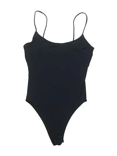 Pre-owned Zara Bodysuit In Black