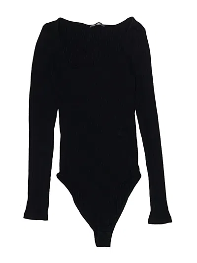 Pre-owned Zara Bodysuit In Black