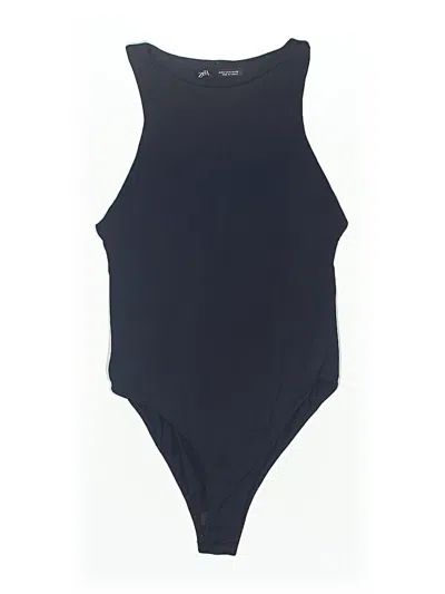 Pre-owned Zara Bodysuit In Black