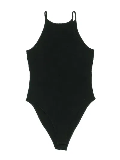 Pre-owned Zara Bodysuit In Black