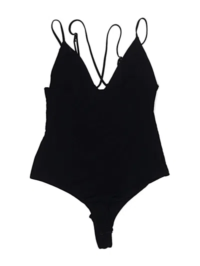 Pre-owned Zara Bodysuit In Black