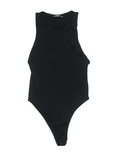 Pre-owned Zara Bodysuit In Black