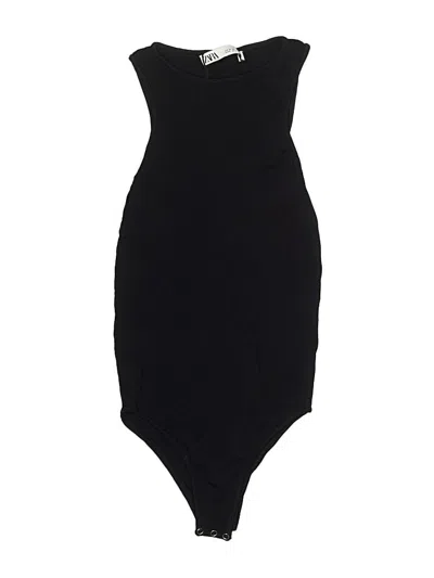 Pre-owned Zara Bodysuit In Black