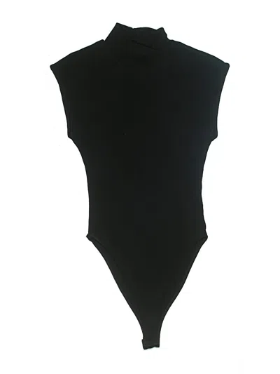 Pre-owned Zara Bodysuit In Black