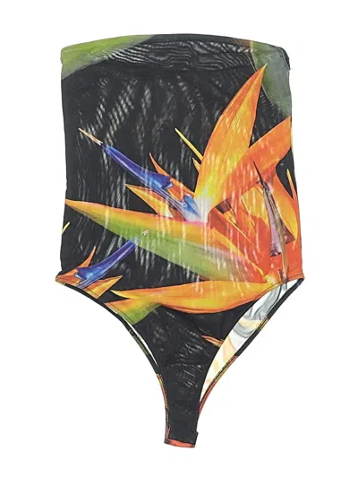 Pre-owned Zara Bodysuit In Black