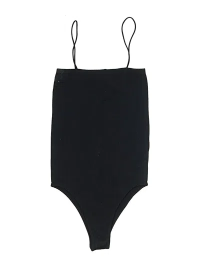 Pre-owned Zara Bodysuit In Black