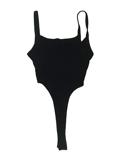 Pre-owned Zara Bodysuit In Black