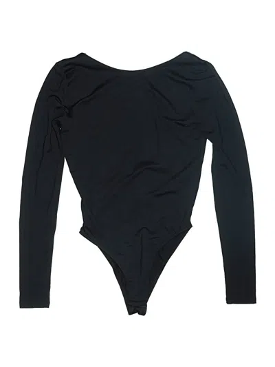 Pre-owned Zara Bodysuit In Black