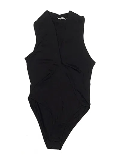 Pre-owned Zara Bodysuit In Black