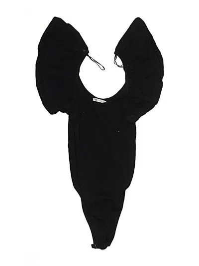 Pre-owned Zara Bodysuit In Black