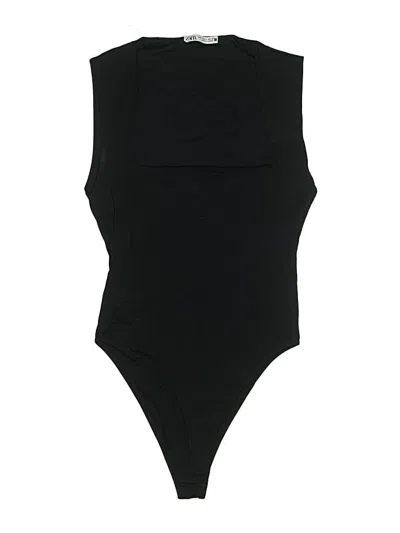 Pre-owned Zara Bodysuit In Black