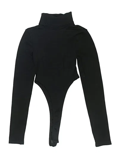 Pre-owned Zara Bodysuit In Black