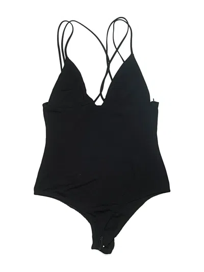 Pre-owned Zara Bodysuit In Black