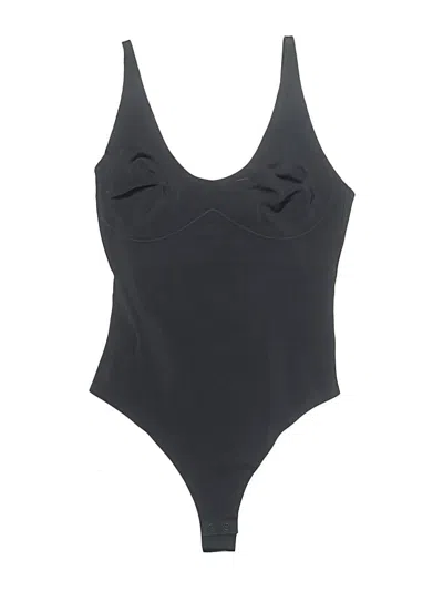 Pre-owned Zara Bodysuit In Black