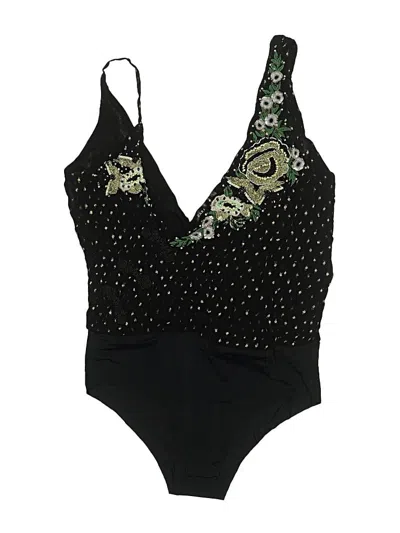 Pre-owned Zara Bodysuit In Black