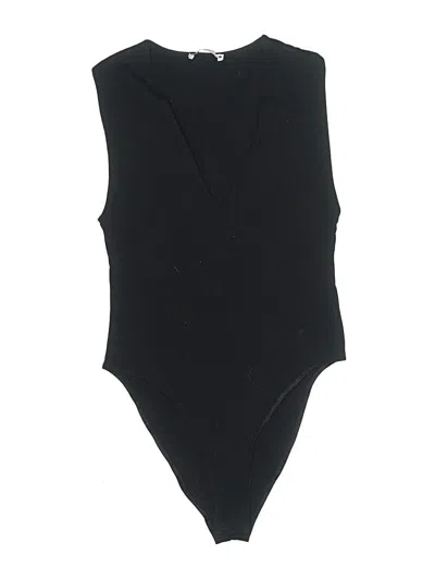 Pre-owned Zara Bodysuit In Black