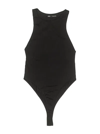 Pre-owned Zara Bodysuit In Black
