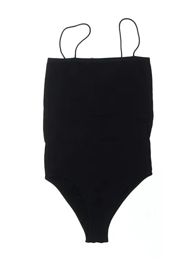 Pre-owned Zara Bodysuit In Black