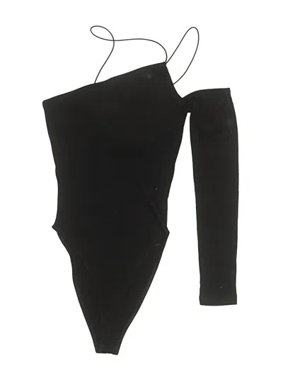 Pre-owned Zara Bodysuit In Black