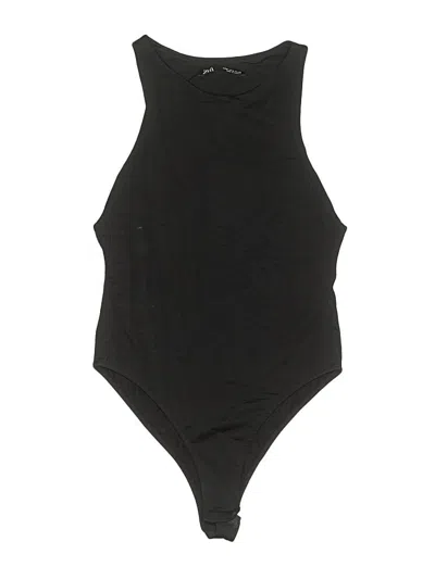 Pre-owned Zara Bodysuit In Black