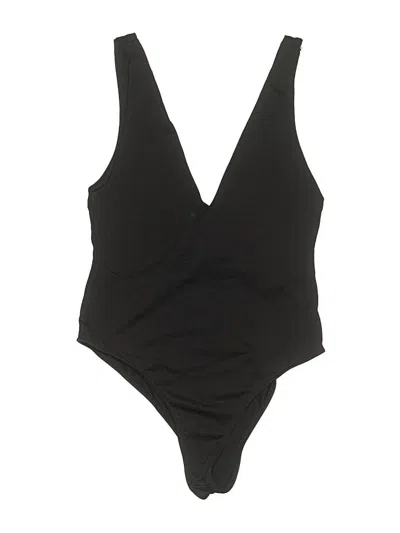 Pre-owned Zara Bodysuit In Black