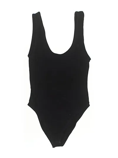 Pre-owned Zara Bodysuit In Black