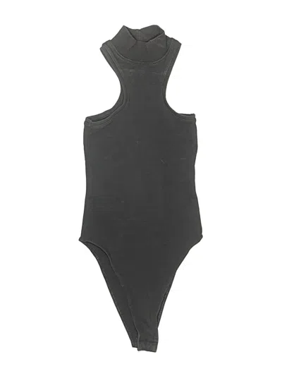 Pre-owned Zara Bodysuit In Black