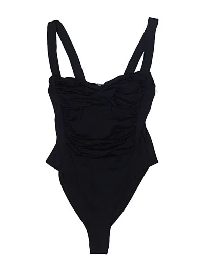 Pre-owned Zara Bodysuit In Black