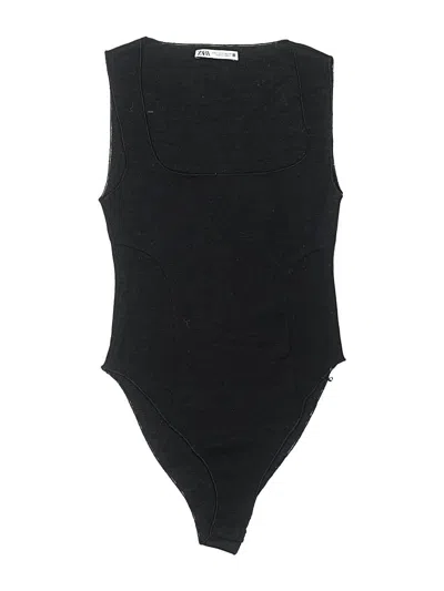 Pre-owned Zara Bodysuit In Black