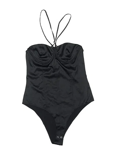 Pre-owned Zara Bodysuit In Black