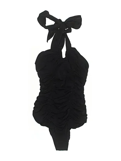 Pre-owned Zara Bodysuit In Black