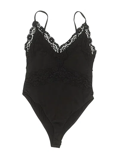 Pre-owned Zara Bodysuit In Black