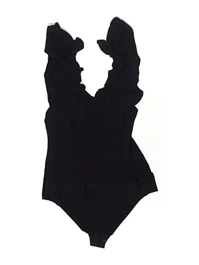 Pre-owned Zara Bodysuit In Black